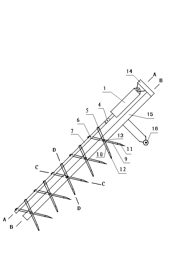 Shear type slotting machine