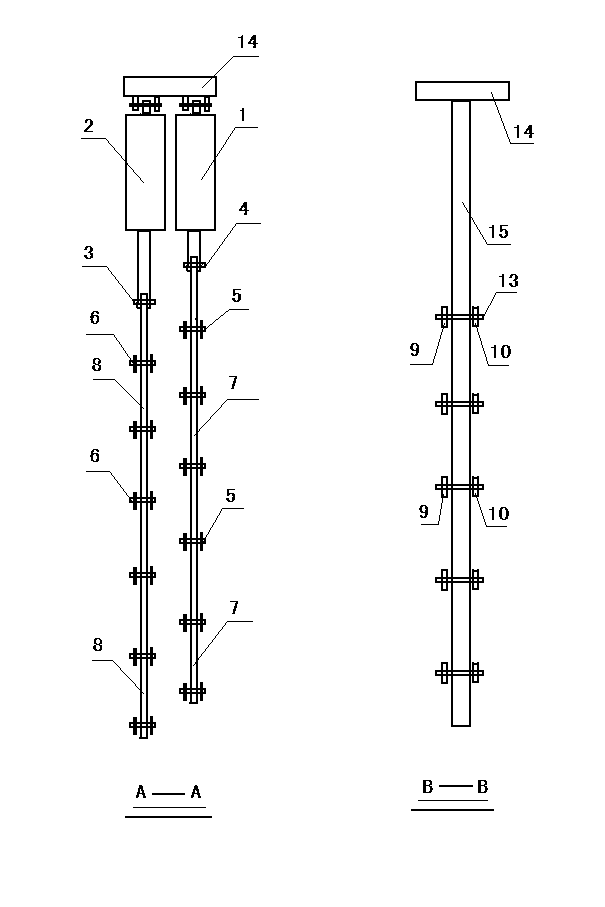 Shear type slotting machine