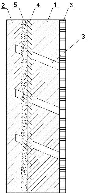 Efficient mounting structure of decorating plate