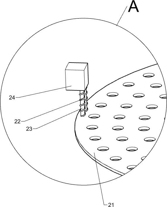 Handheld air cushion floating powder suction device