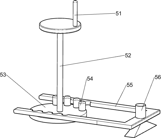 Handheld air cushion floating powder suction device