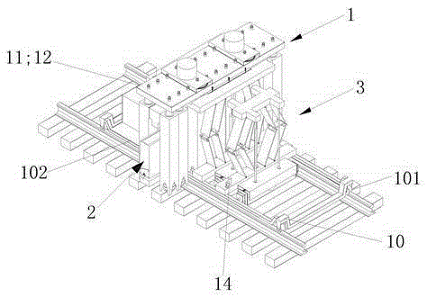 A Mechanized Ballast Discharging Machine Between Sleepers