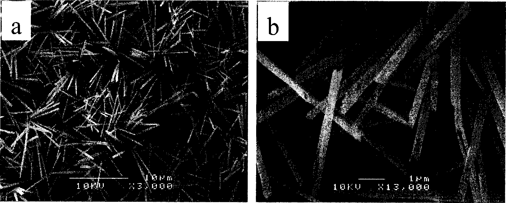 Production of oxide copper nanometer tube array