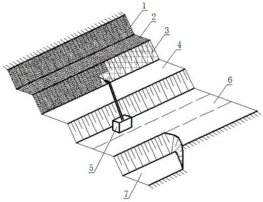 Dynamic reclamation method for open pit mine stope