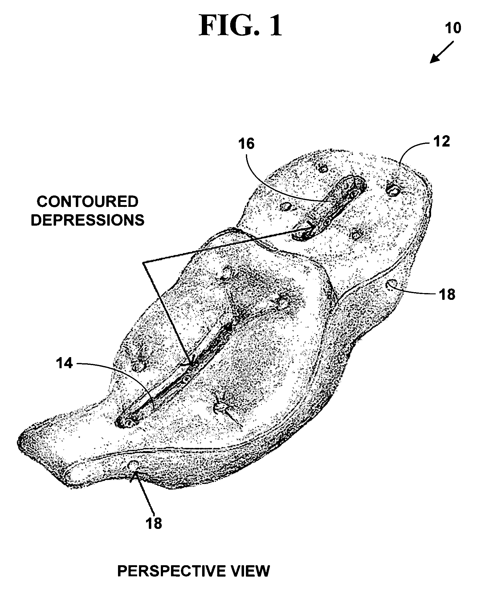 Contour motorcycle seat