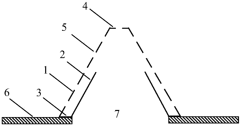 Interlayer conical cover dispersing component and method for dispersing liquid phase