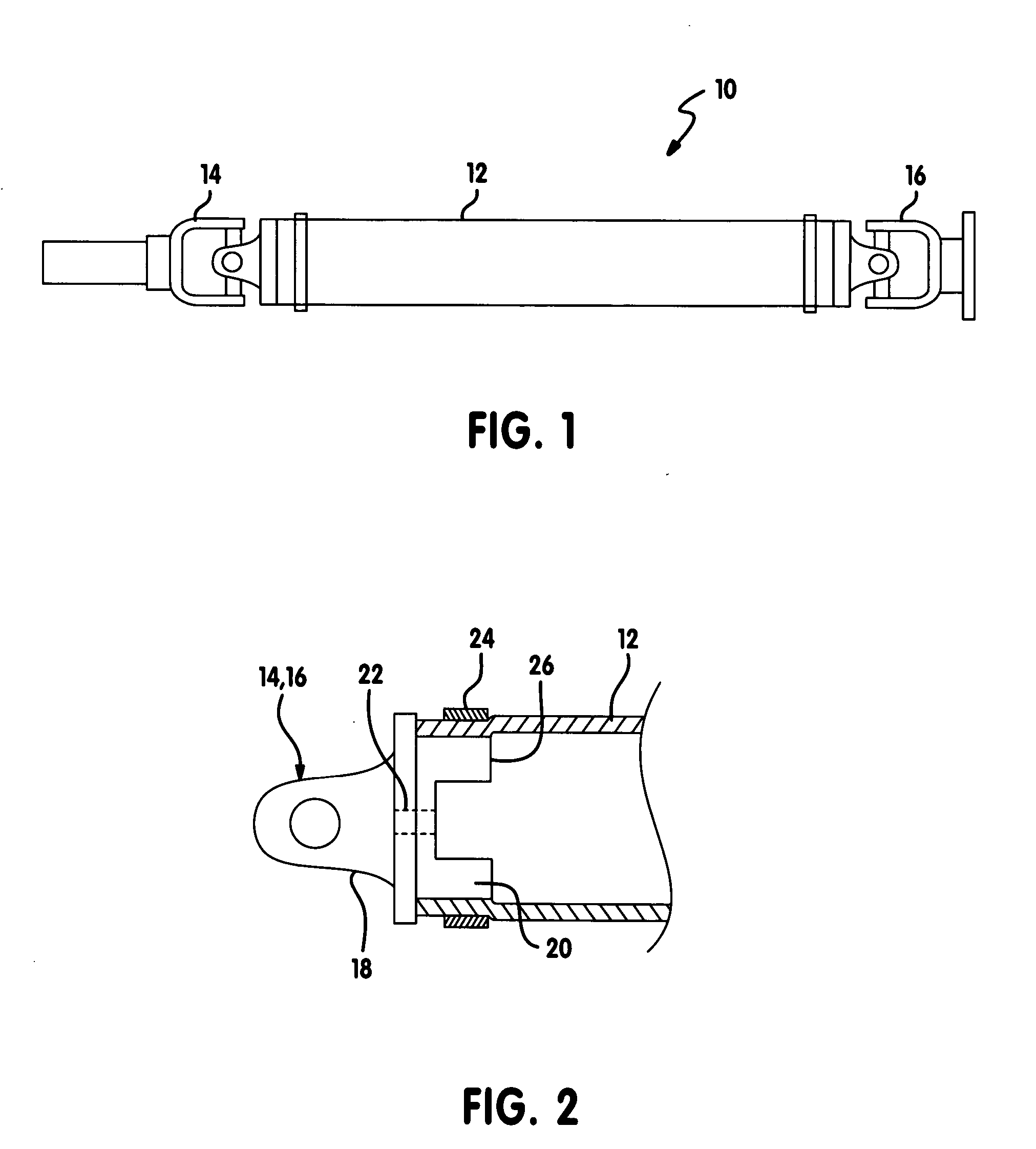 Magnetic pulse welding of steel propshafts