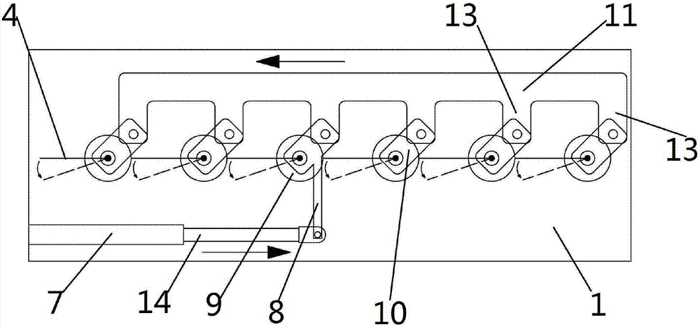 Excavator hopper for slope protection riprapping and slope protection riprapping construction method