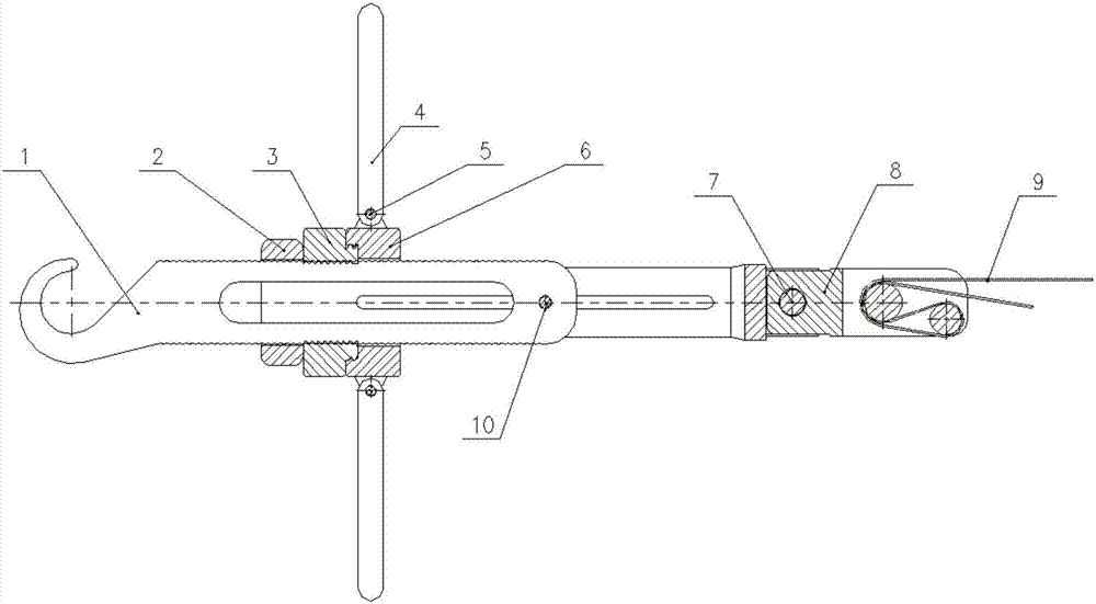 Fast mooring and releasing adjuster