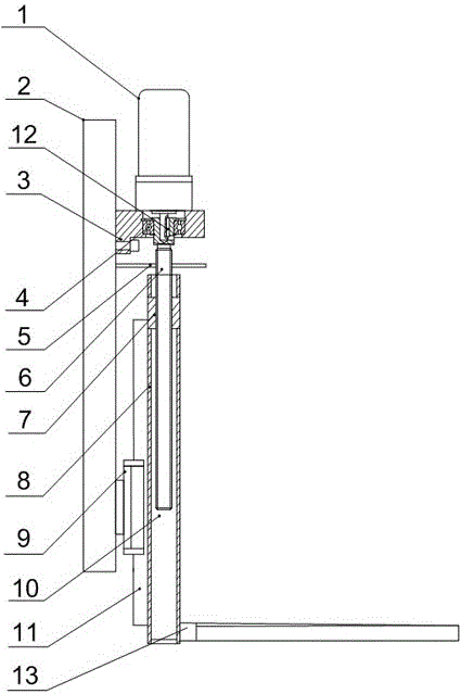 Lifting mechanism for fruit box stacking