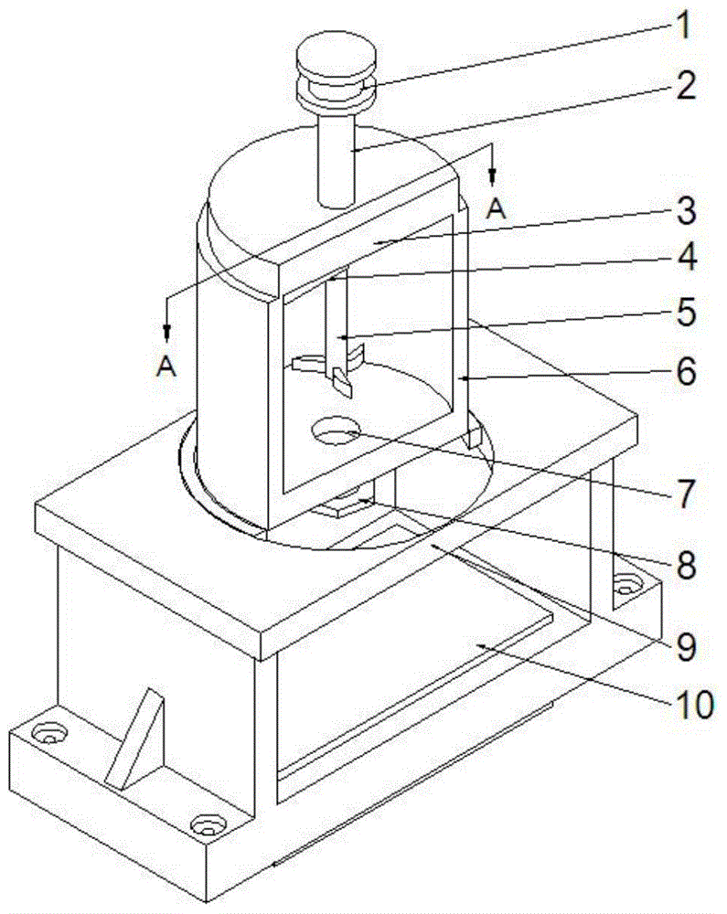 Paint stirring device