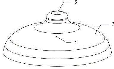 Breast-type feeding-bottle for newborn baby