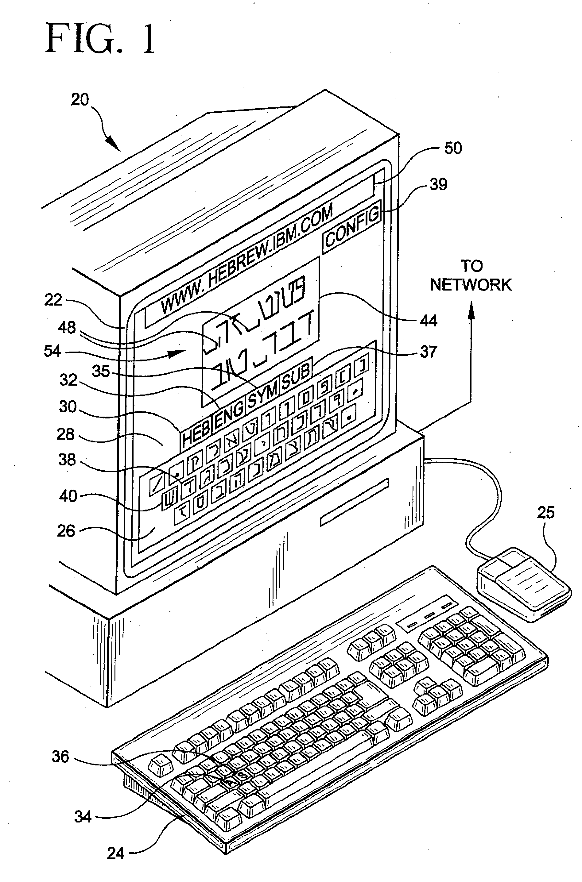 Bidirectional Network Language Support