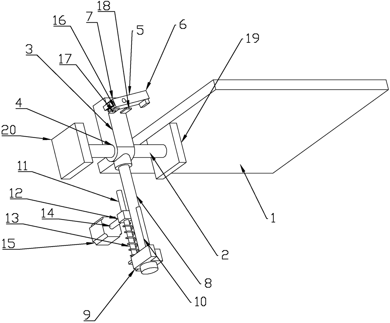 A fixture structure with three-dimensional processing function