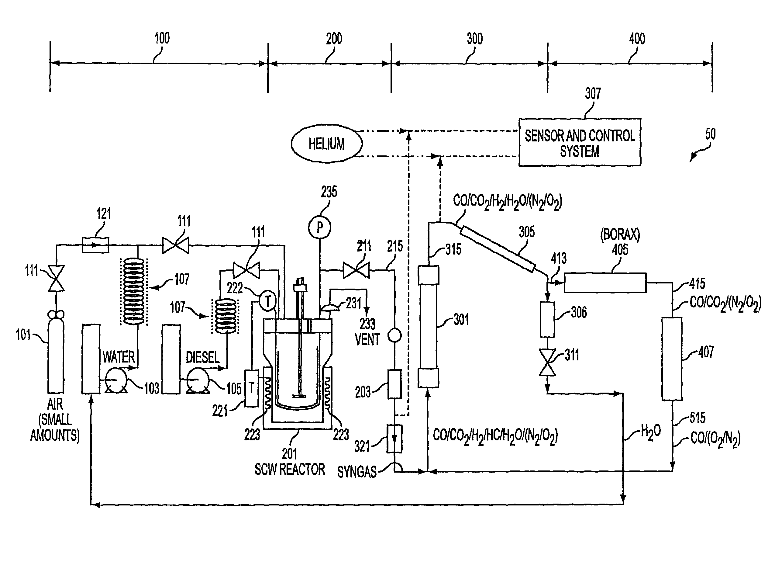 Methods for supercritical water reformation of fuels and generation of hydrogen using supercritical water