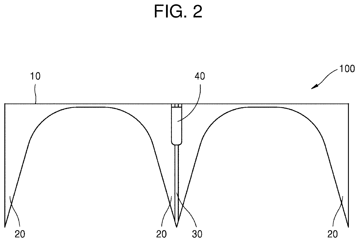 Phototherapeutic needle patches and methods of manufacturing the same