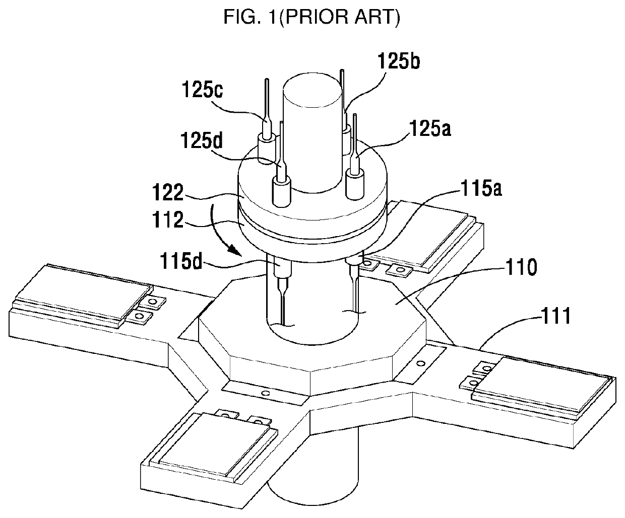 Camera Module Inspector of Rotating Type Distributing Load of Processing Test Raw Data