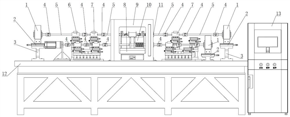 Torque measuring device and method special for differential combination