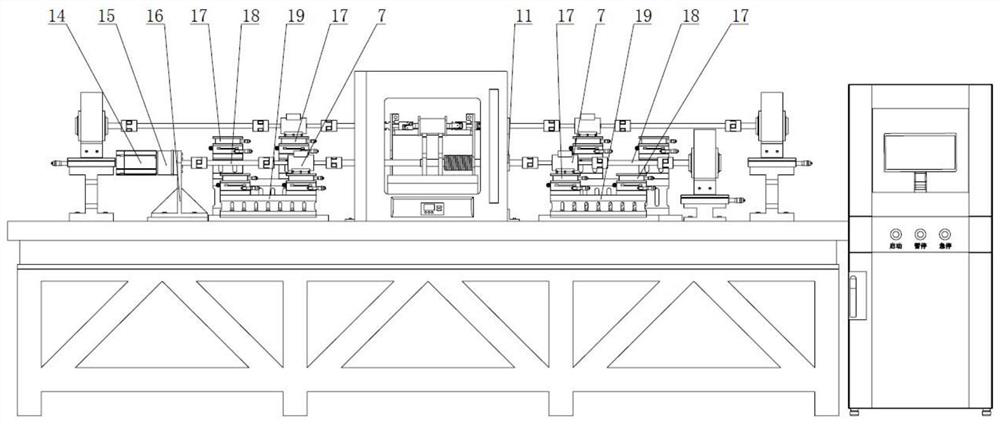 Torque measuring device and method special for differential combination