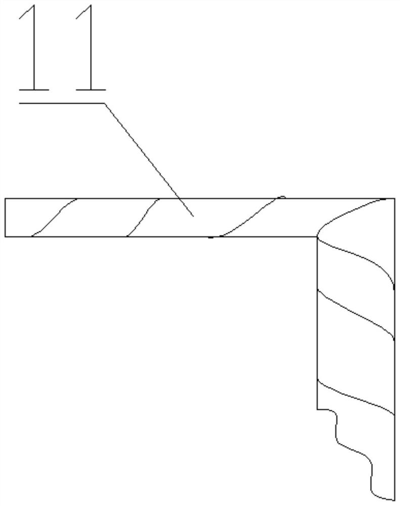 A safety rope double knife hot cutting machine