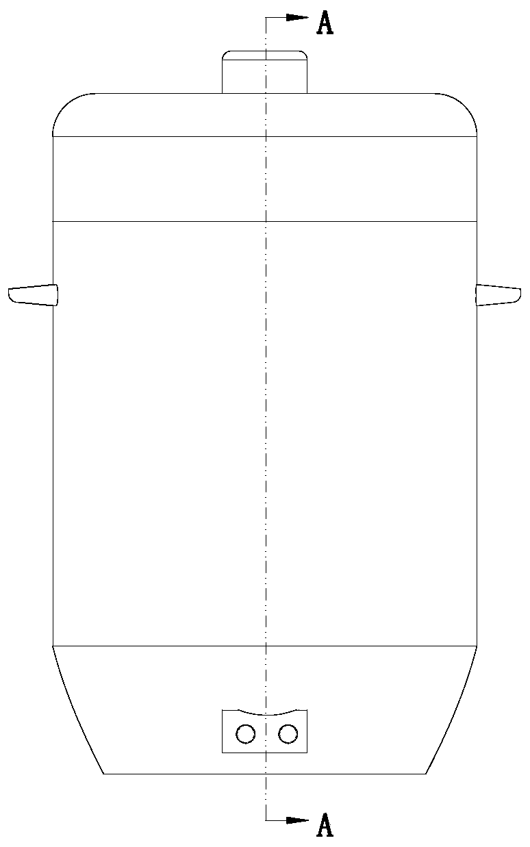 Air pressure regulating system for electric rice cooker