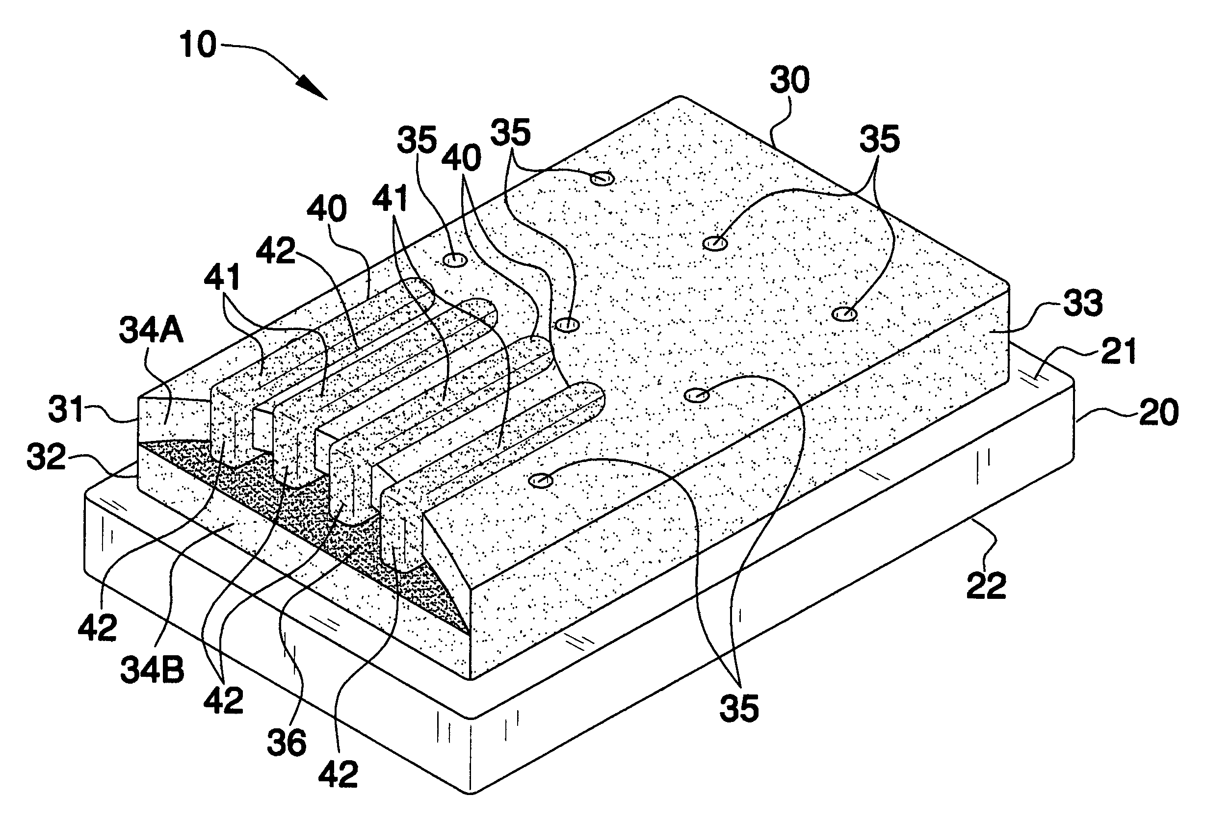 Foot scrubbing apparatus