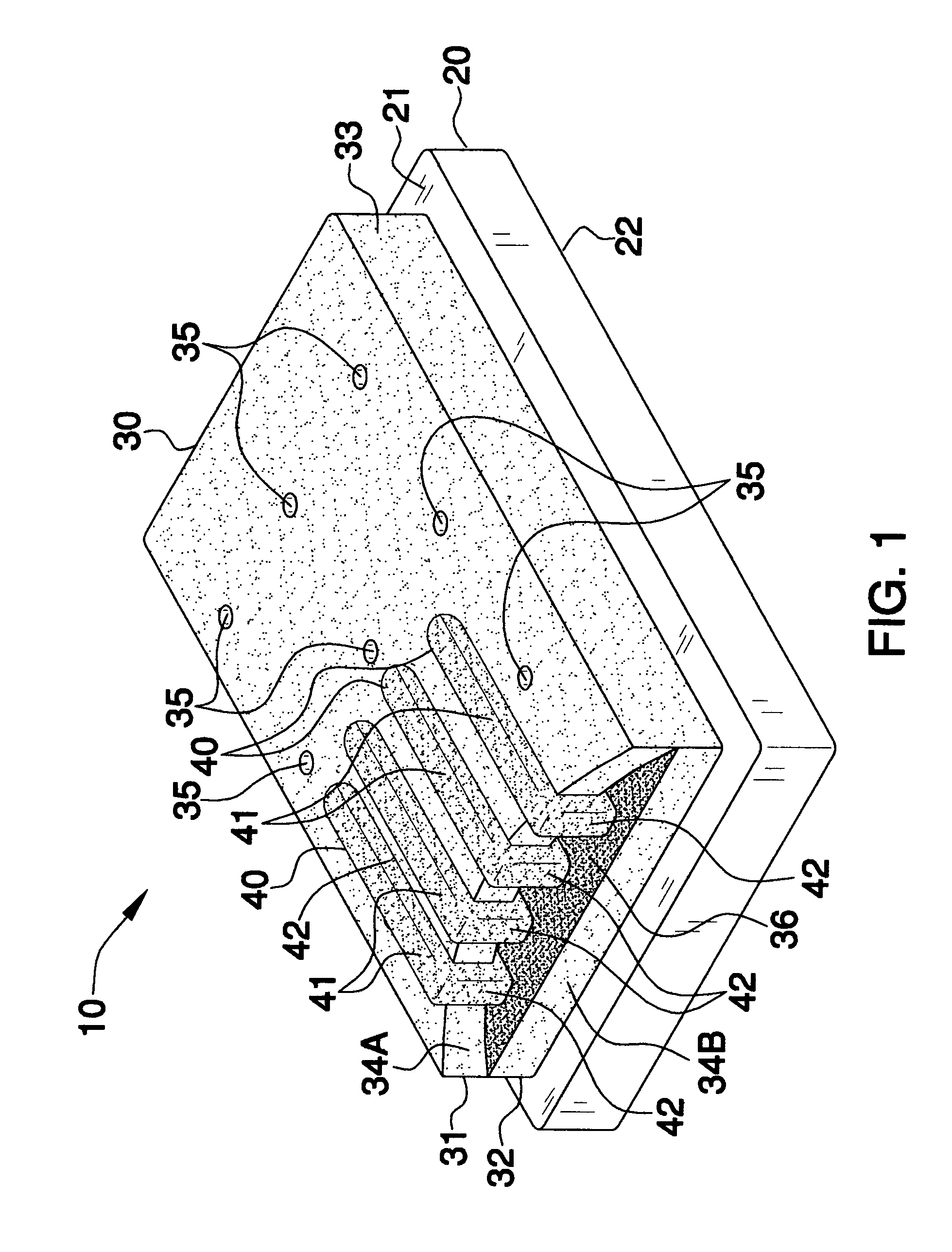 Foot scrubbing apparatus