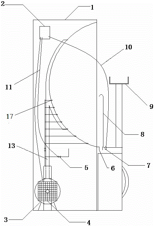 Umbrella quick-drying machine