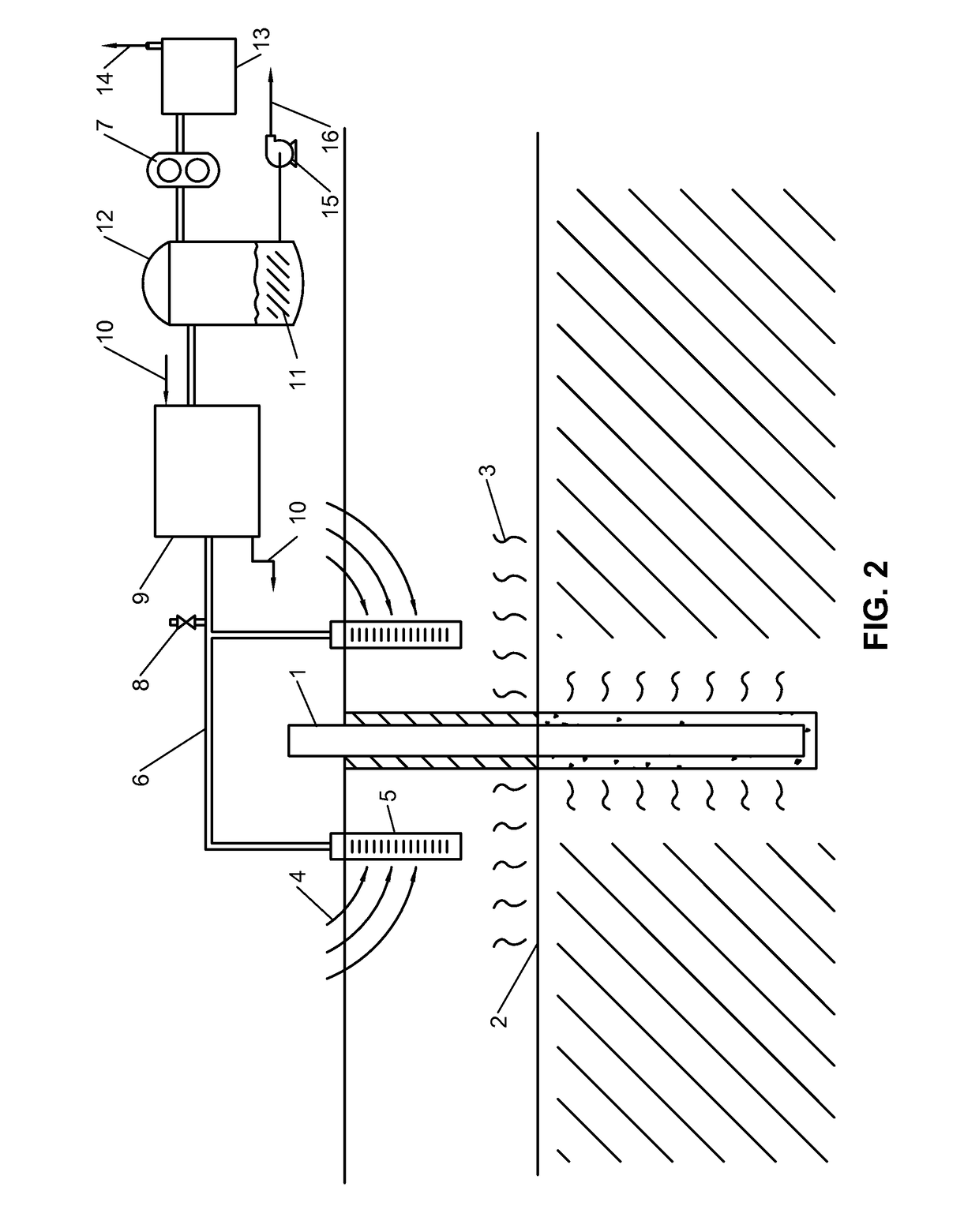 Miscible solvent treatment