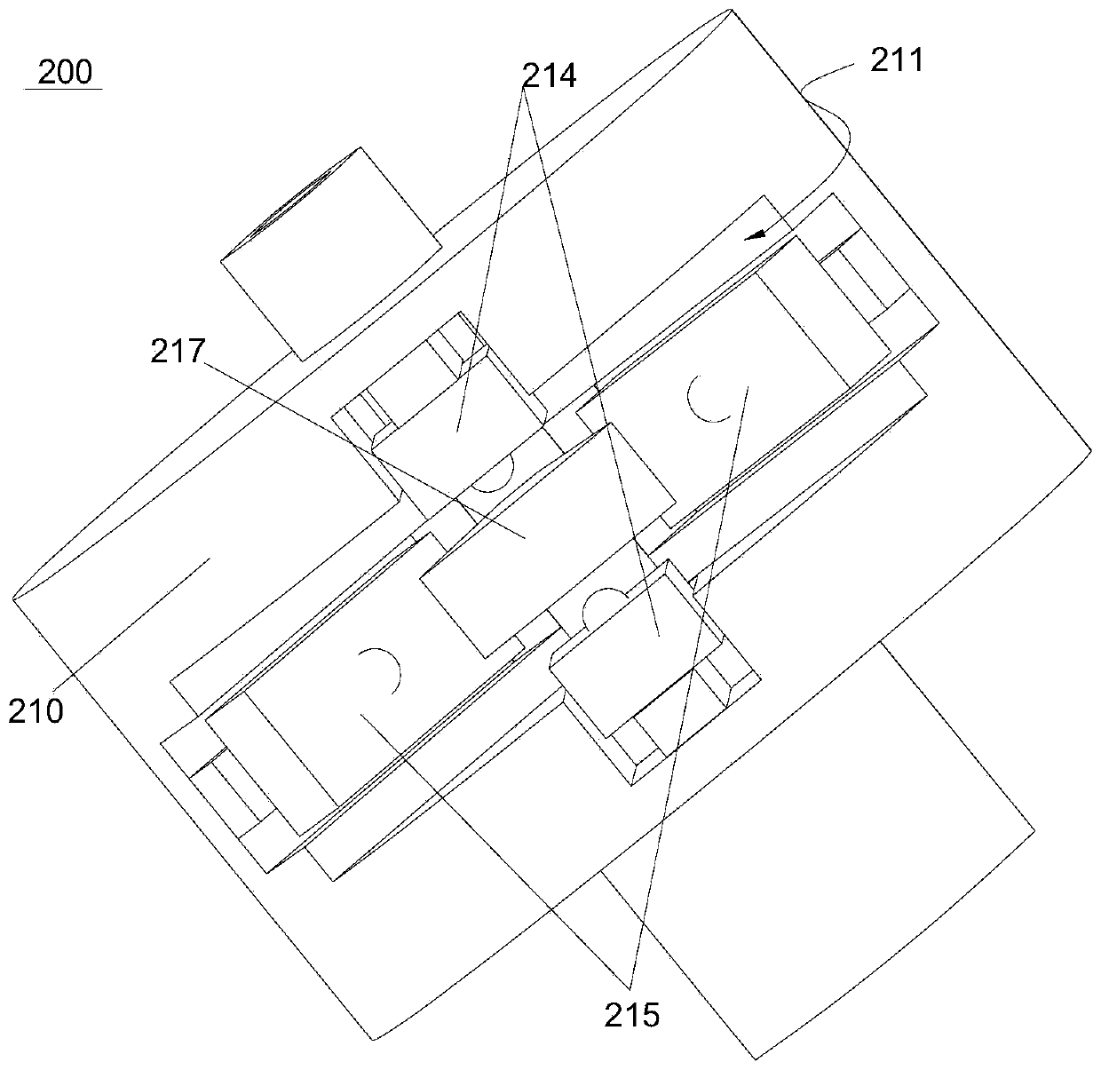 Manual control operation device based on vascular interventional operation training system