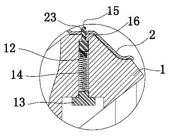 Special equipment for deburring of hub valve hole