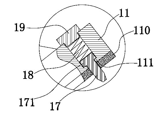 Special equipment for deburring of hub valve hole