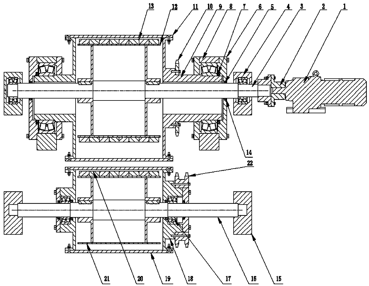 Eccentric 360-degree magnetic system non-belt automatic ore discharge permanent magnet drum type magnetic separator