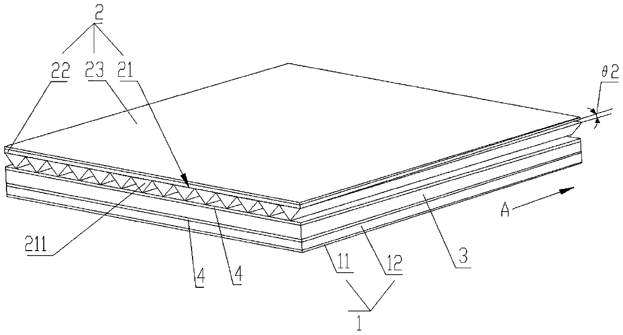 Laminating film for display and display backlight module