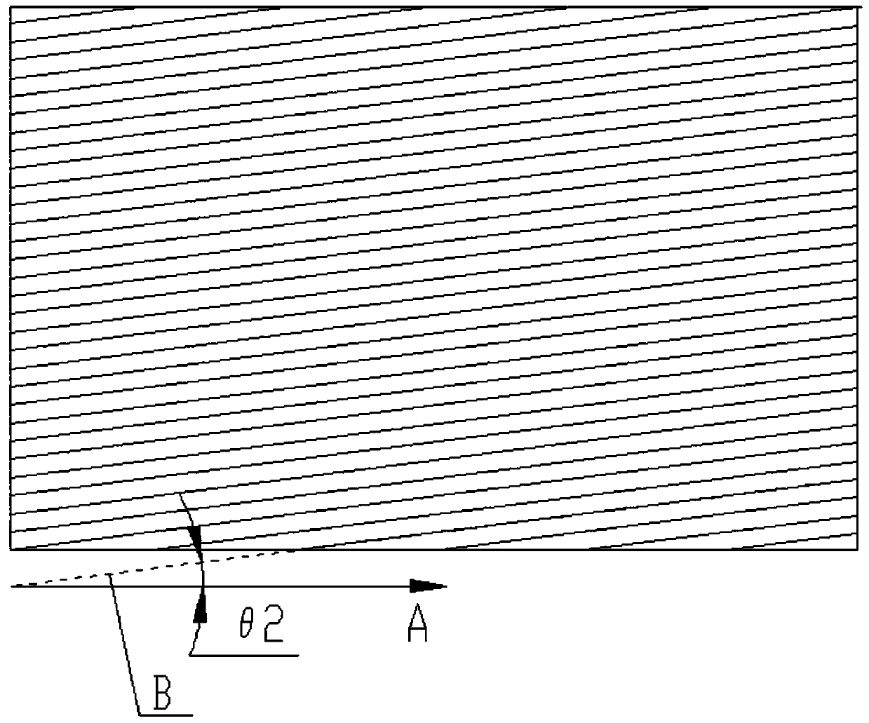 Laminating film for display and display backlight module