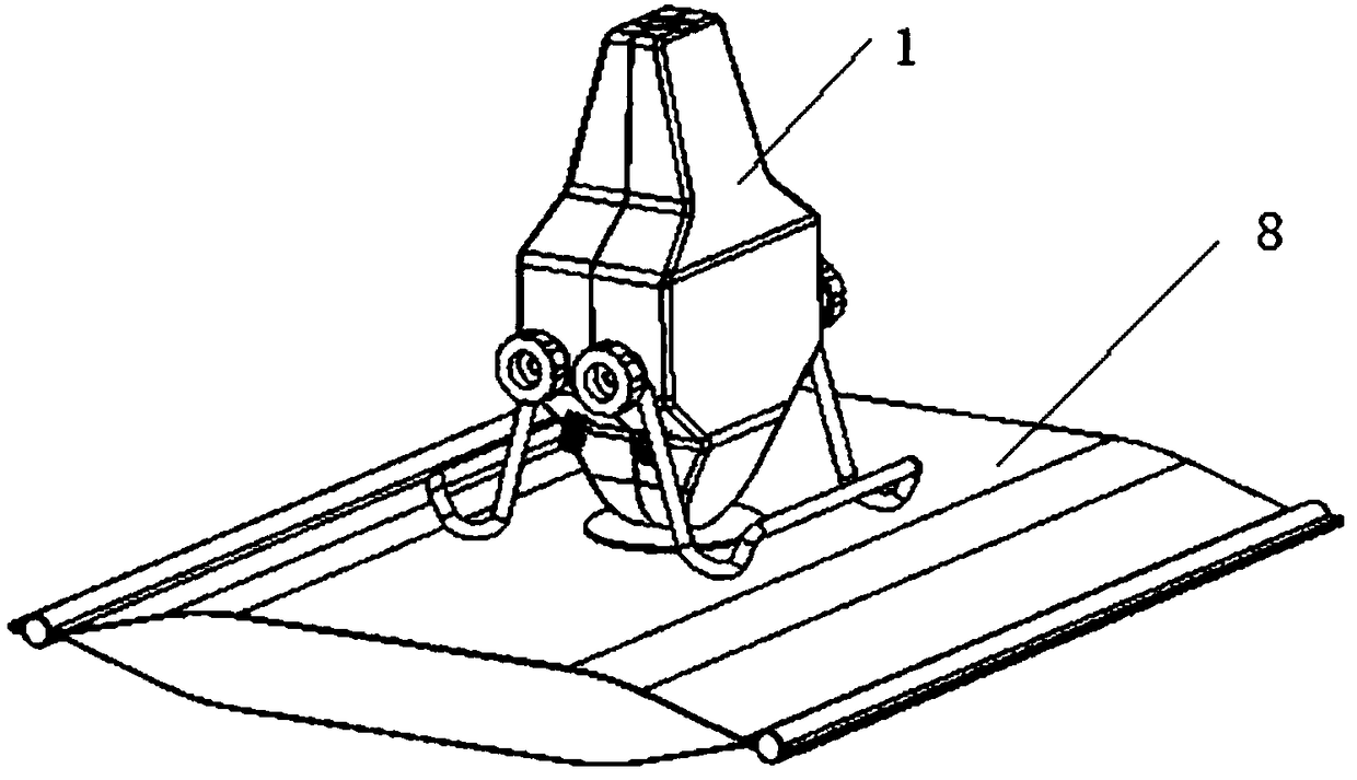 Heating device for gas filtration system