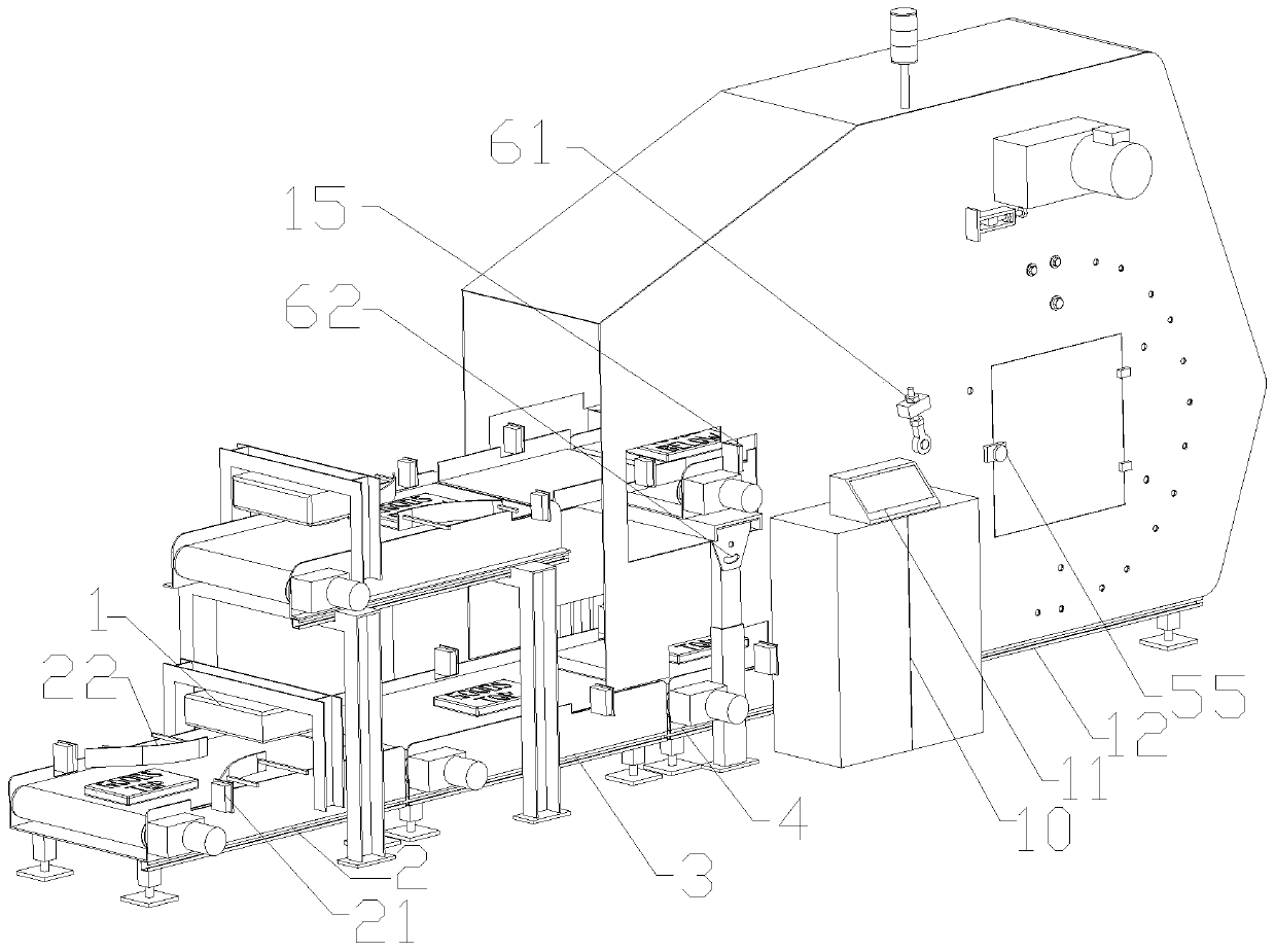 High-speed small package overturning machine