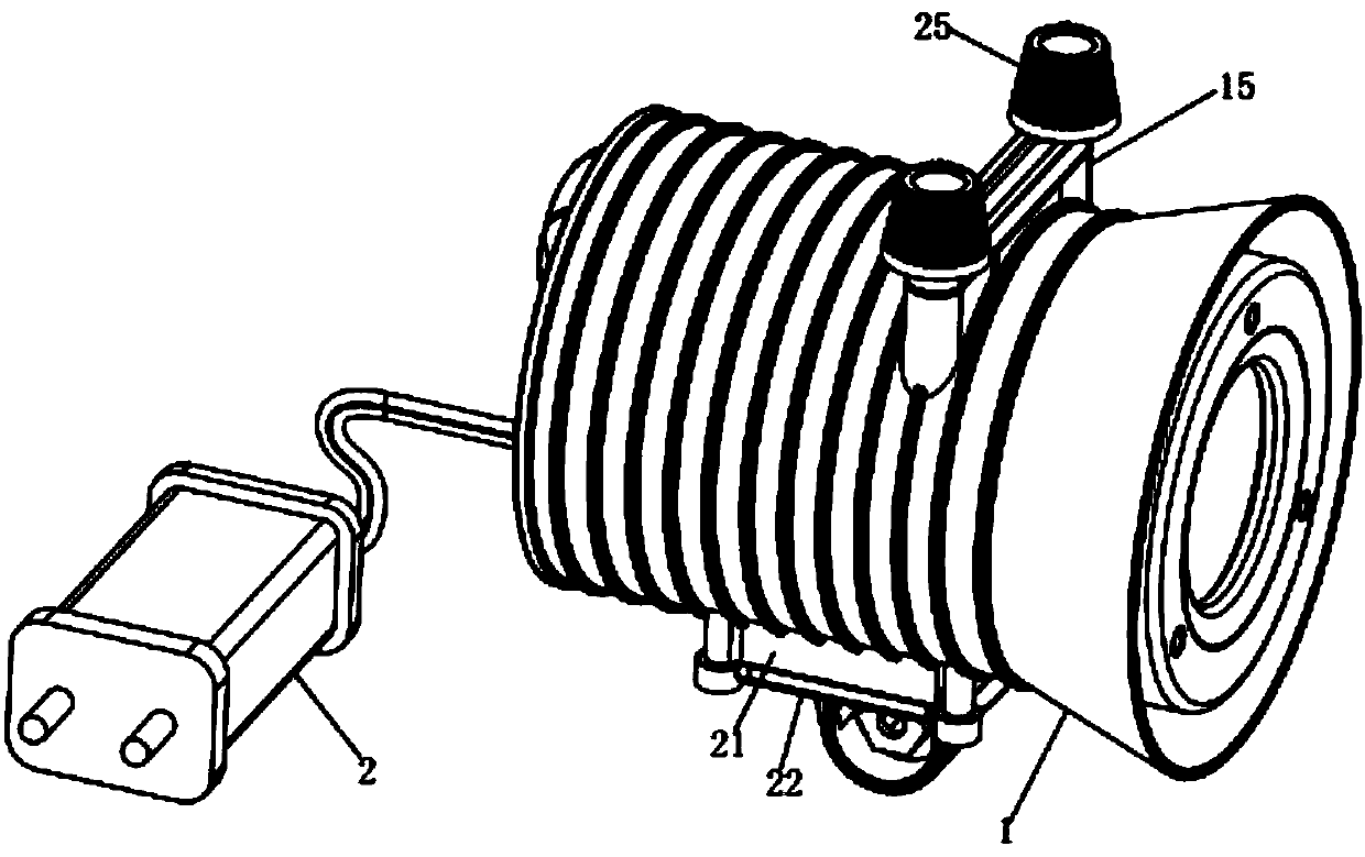 Insertion type pattern projection lamp