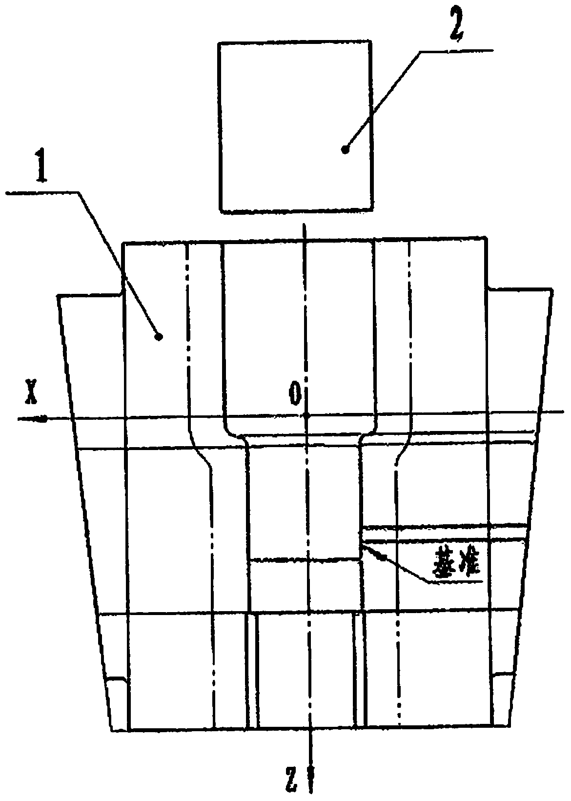 Extrusion forming method for blade made of GH2787 high-temperature alloy