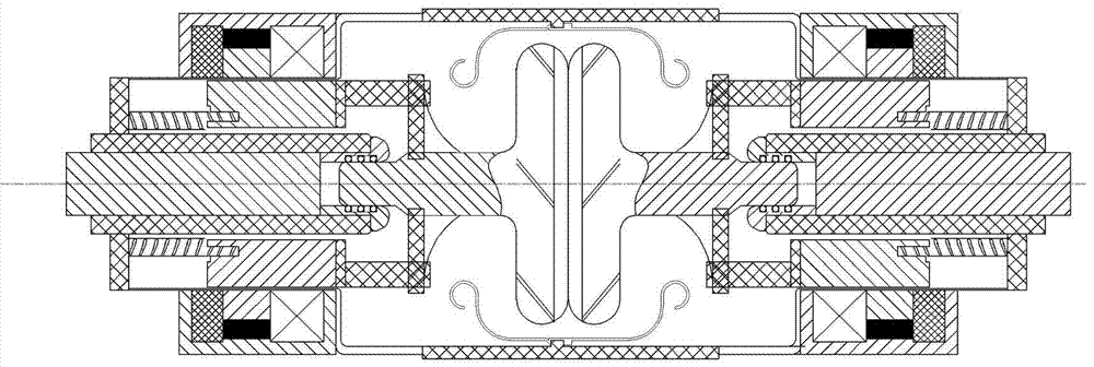 A double-side breaking technique for a vacuum circuit breaker