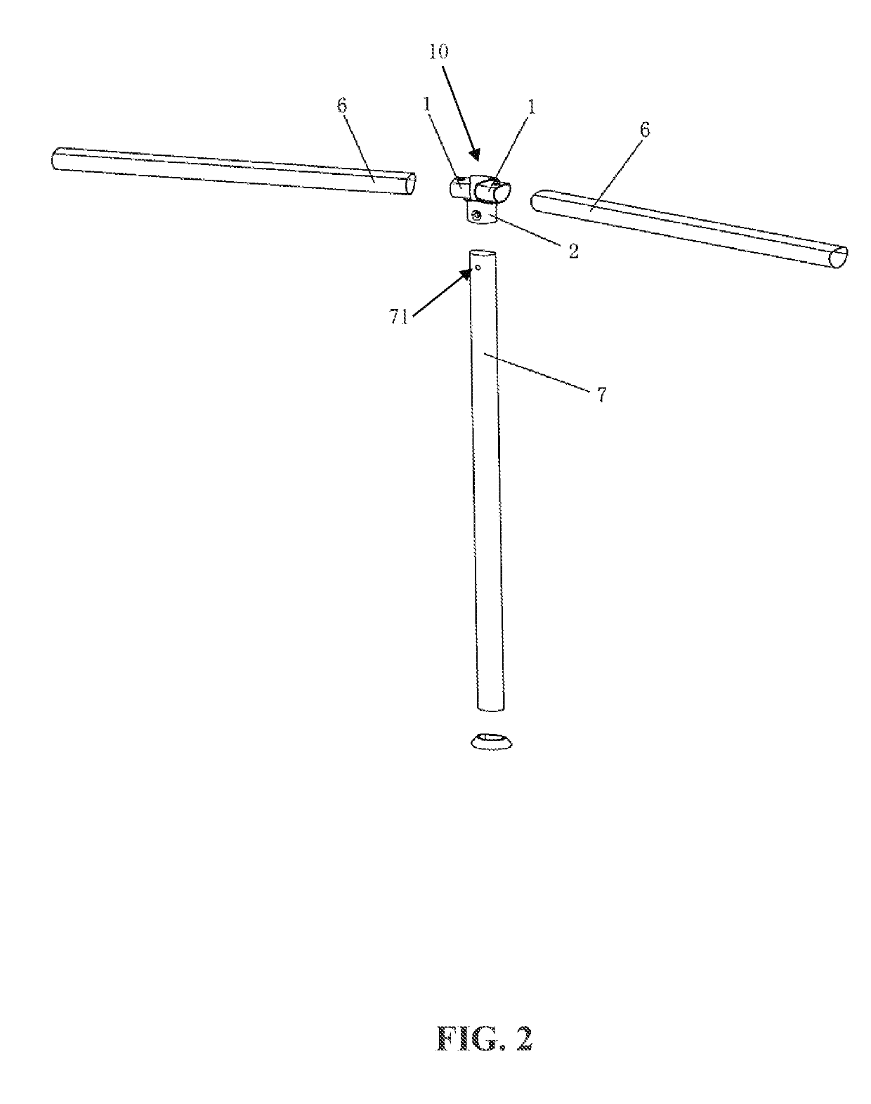 Joint for above ground pool frame