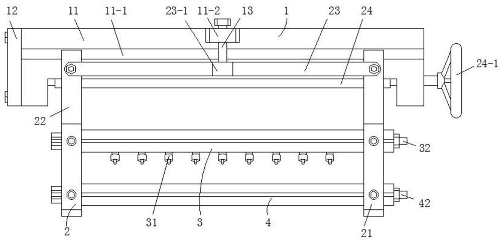 A seed suction hole blowing mechanism in a precision seeding assembly line