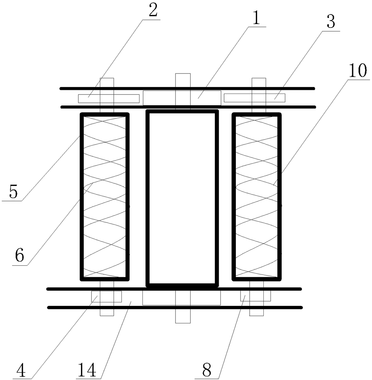 Belt sweeping device