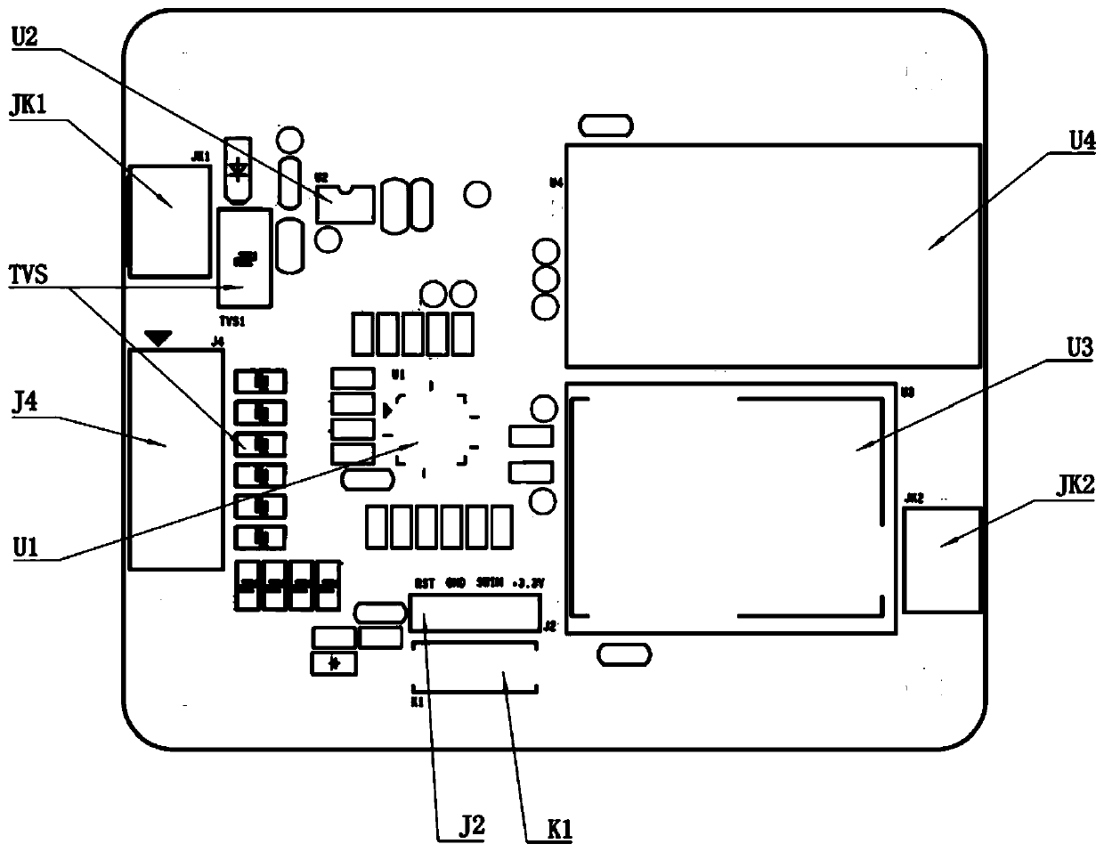 Cluster type internet of things application development system and method thereof