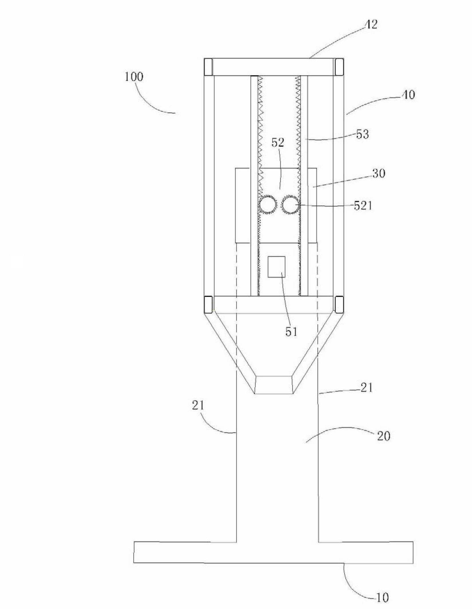 Three-dimensional stage capable of synchronously displaying multi-picture