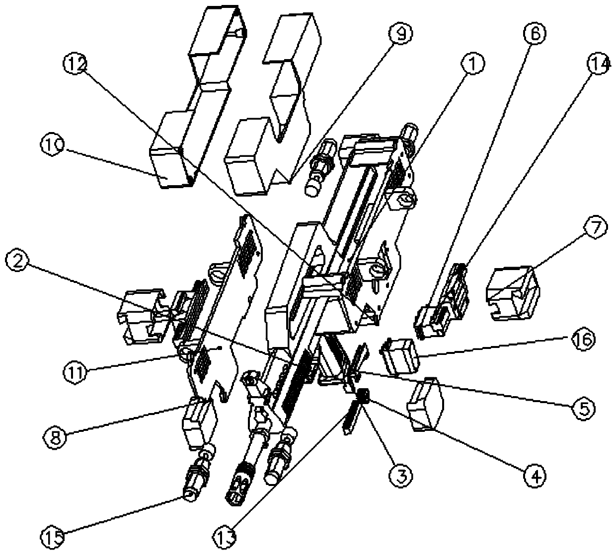 Unmanned aerial vehicle mounted gun