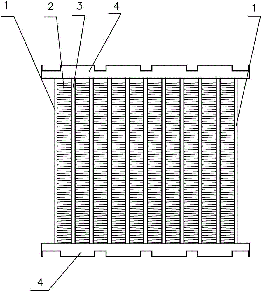 A kind of brazing method of aluminum water tank hourglass tube under nitrogen protection