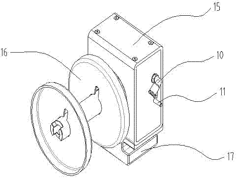 Combined automatic constant tension pneumatic twine tensioner