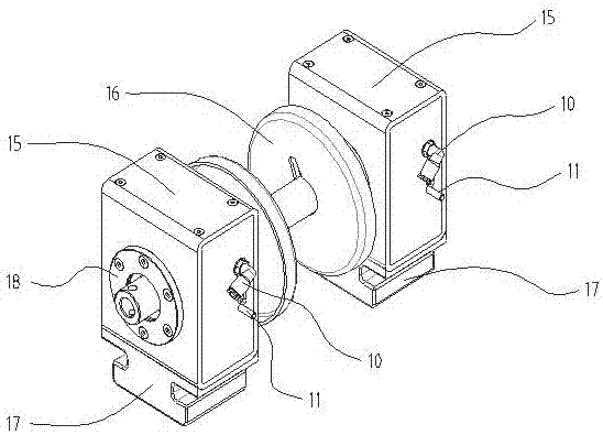 Combined automatic constant tension pneumatic twine tensioner