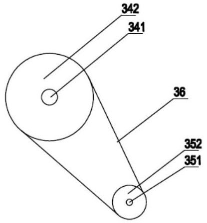 Garbage recovery device for environment-friendly municipal administration path bridge engineering and treatment method